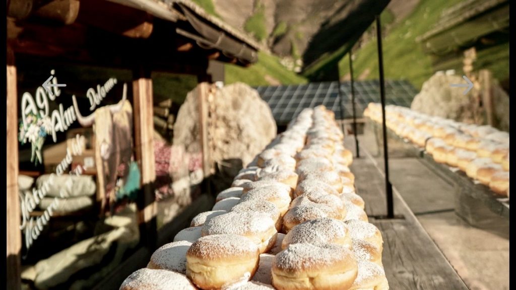I krapfen del Rifugio Friedrich August