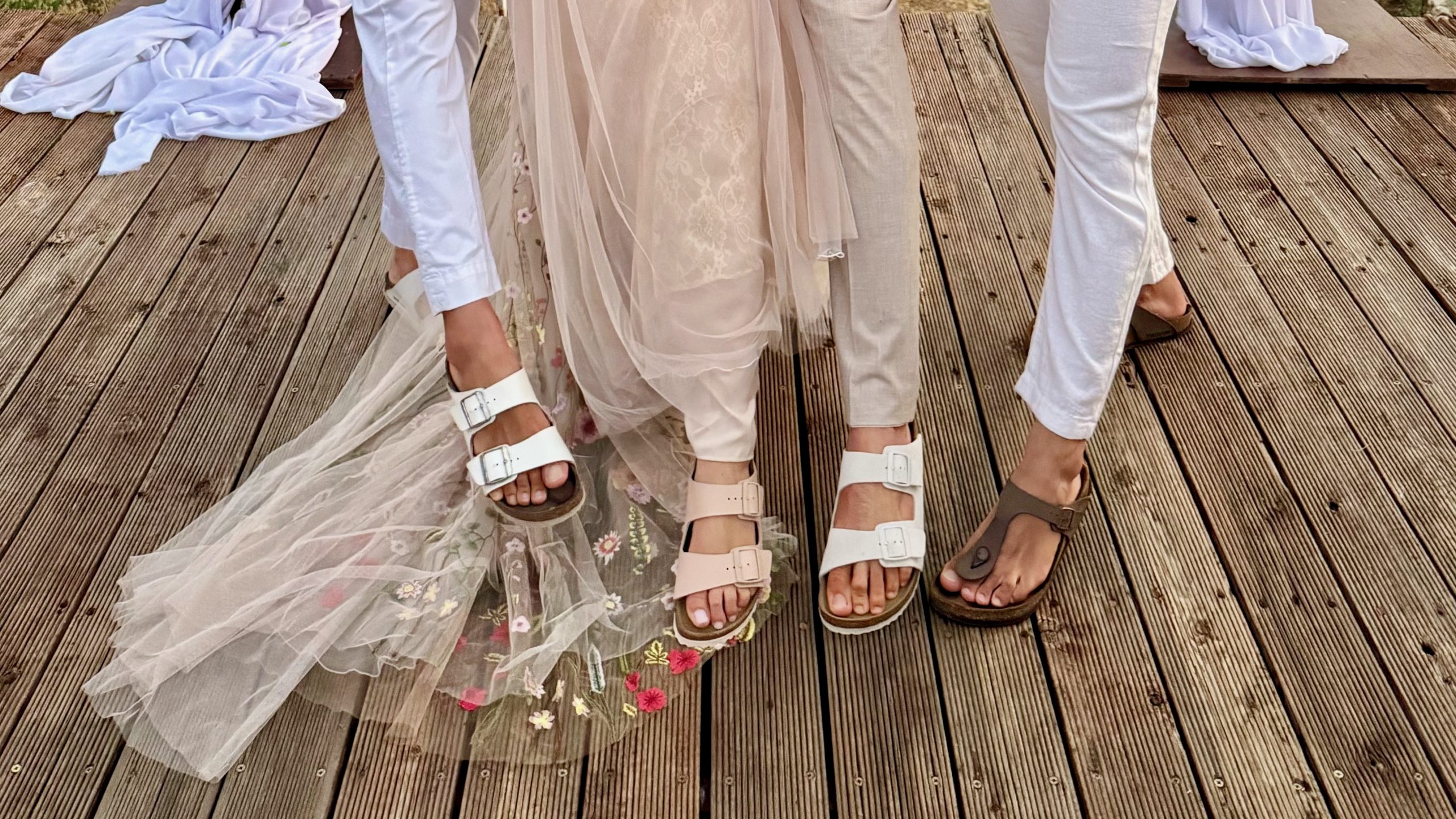 Quattro paia di Birkenstock