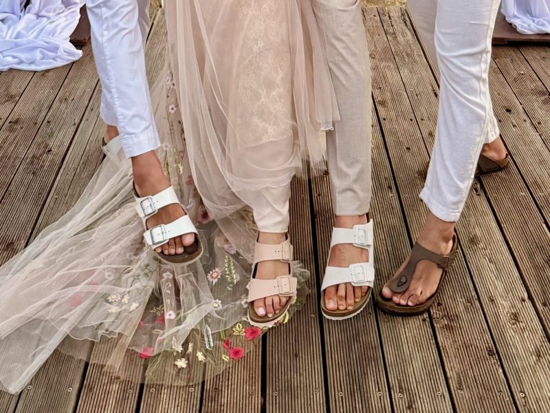 Quattro paia di Birkenstock